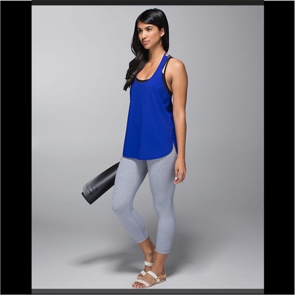 Lululemon Coastal Tank Pigment Blue - Picture 1 of 6